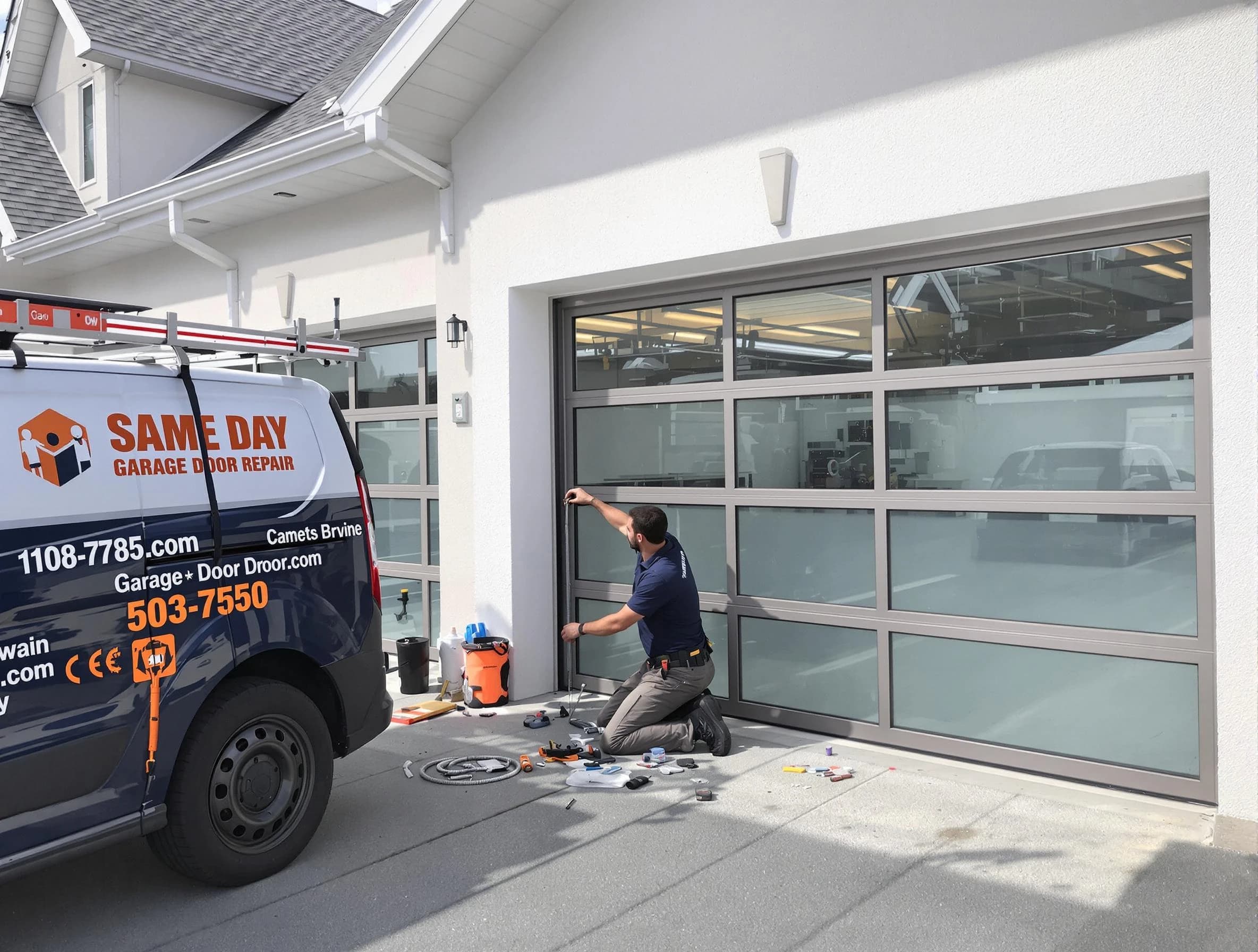 Same-day garage door repair service by Fairfield Plantation Garage Door Repair in Fairfield Plantation