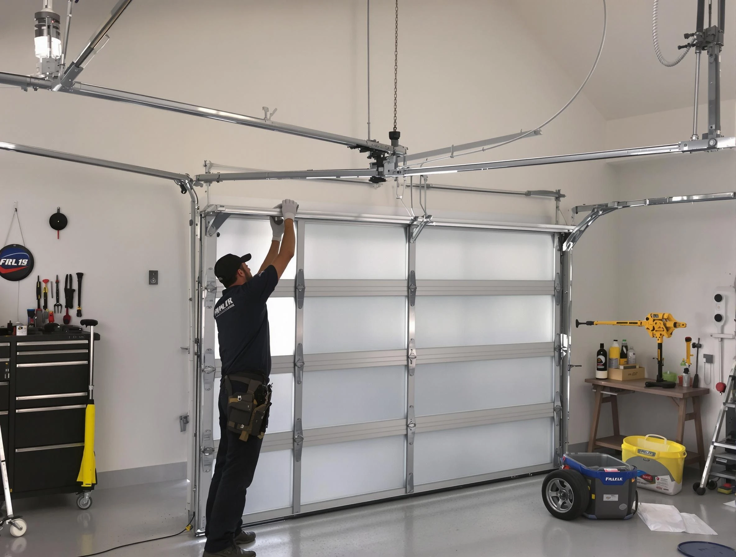 Fairfield Plantation Garage Door Repair certified team performing precision garage door installation in Fairfield Plantation