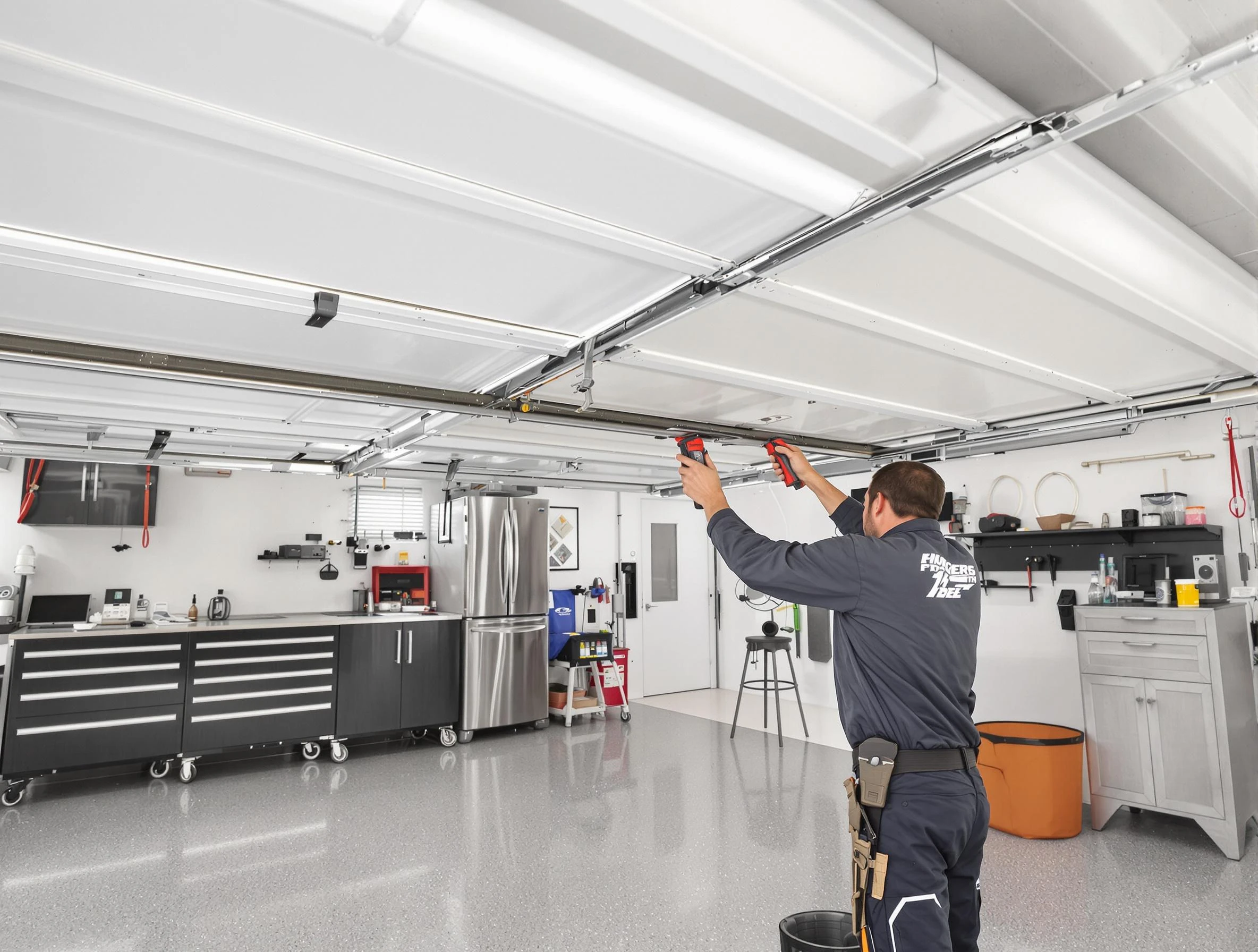 Overhead garage door repair service by Fairfield Plantation Garage Door Repair in Fairfield Plantation