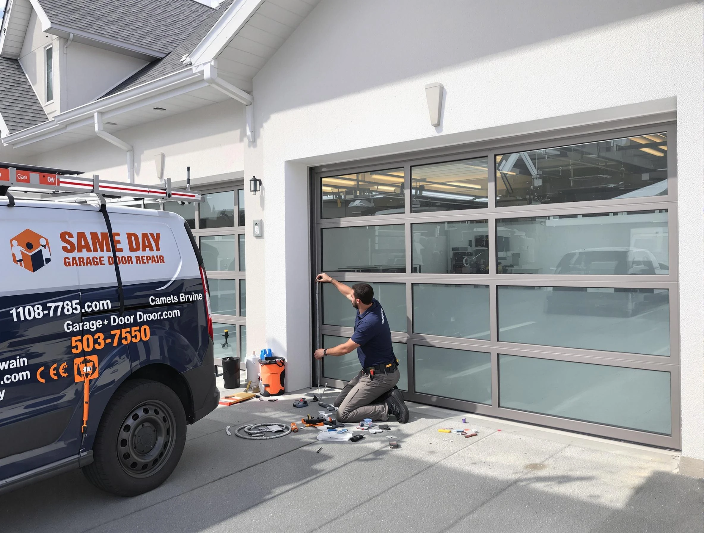 Same-day garage door repair service by Fairfield Plantation Garage Door Repair in Fairfield Plantation